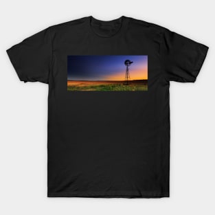 Windmill sunrise T-Shirt